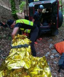 Dve poranenia dolných končatín